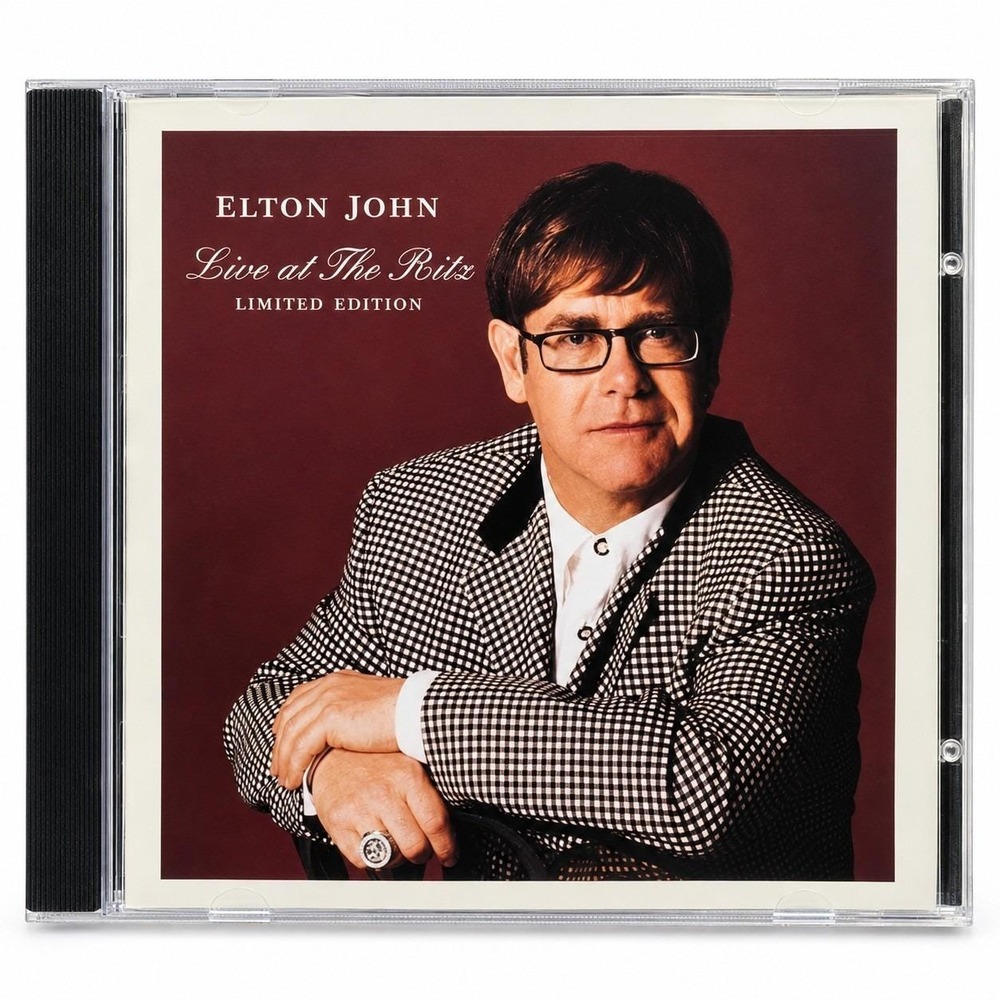 Elton John Live at The Ritz Limited Edition CD 1999 Target Exclusive Live Paris